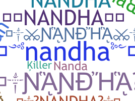 ニックネーム - Nandha