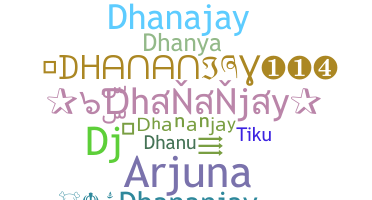 ニックネーム - Dhananjay