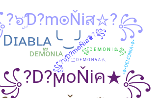ニックネーム - demonia