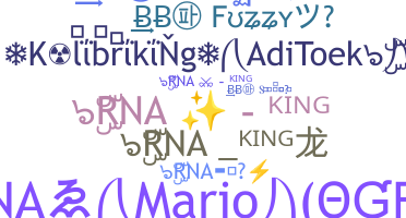ニックネーム - RNA