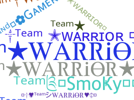 ニックネーム - TeamWarrior