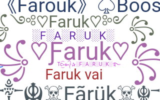 ニックネーム - Faruk