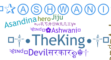 ニックネーム - Ashwani