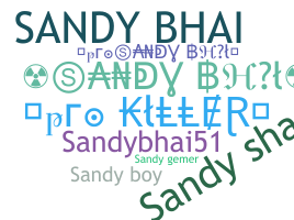 ニックネーム - Sandybhai