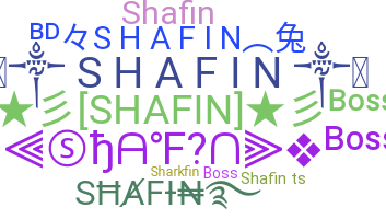 ニックネーム - shafin