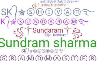 ニックネーム - Sundaram