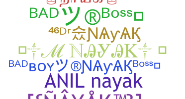 ニックネーム - Nayak