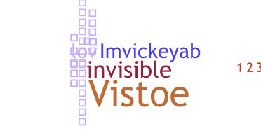ニックネーム - invisibles