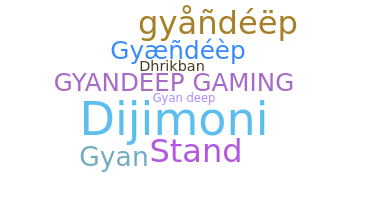 ニックネーム - Gyandeep