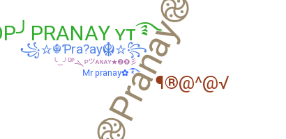ニックネーム - Pranay