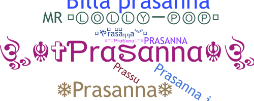 ニックネーム - Prasanna