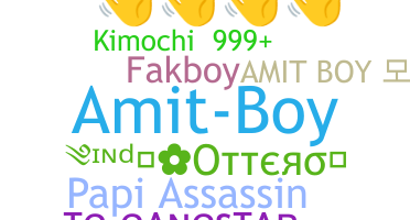 ニックネーム - Amitboy