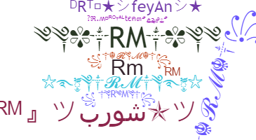 ニックネーム - rm