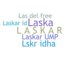 ニックネーム - Laskar
