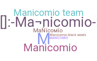 ニックネーム - manicomio