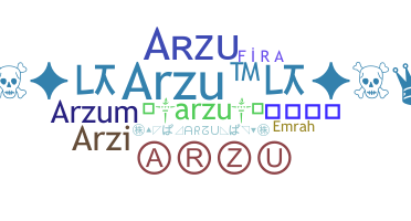 ニックネーム - Arzu
