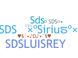 ニックネーム - SDS