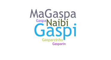 ニックネーム - Gaspar