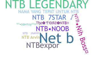 ニックネーム - NTB