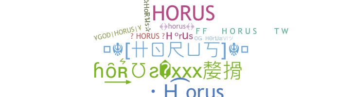ニックネーム - Horus