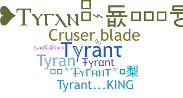 ニックネーム - Tyrant