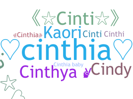 ニックネーム - cinthia