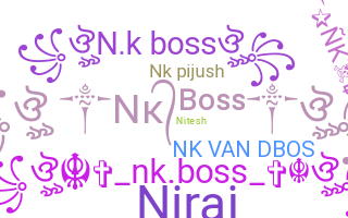 ニックネーム - NKBOSS