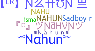 ニックネーム - Nahun