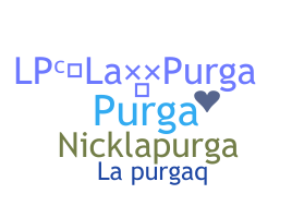 ニックネーム - LaPurga