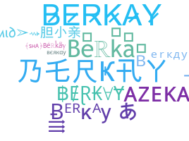 ニックネーム - Berkay