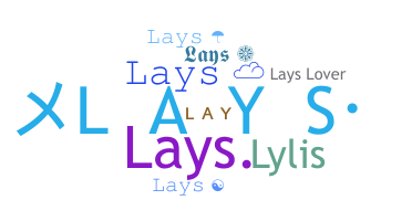 ニックネーム - Lays