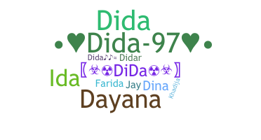 ニックネーム - DIDA