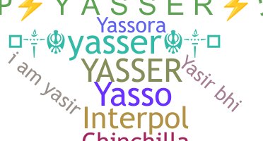 ニックネーム - Yasser