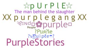 ニックネーム - Purple