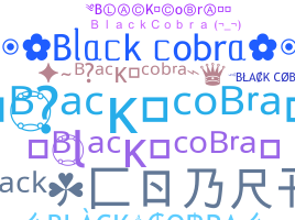 ニックネーム - BlackCobra
