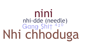 ニックネーム - NHI