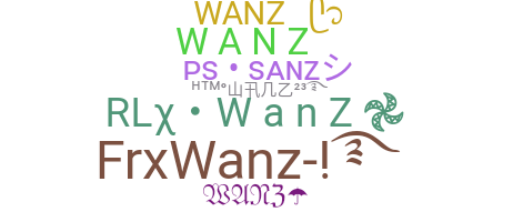 ニックネーム - WANZ