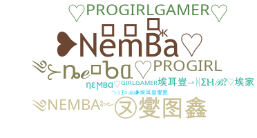 ニックネーム - Nemba