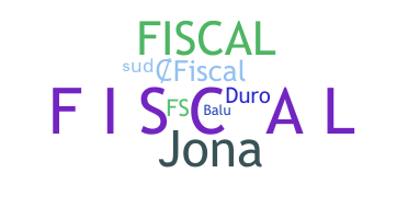 ニックネーム - Fiscal