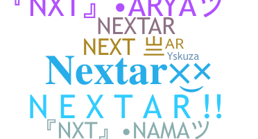 ニックネーム - Nextar