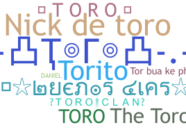 ニックネーム - Toro