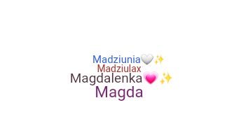 ニックネーム - Magdalena