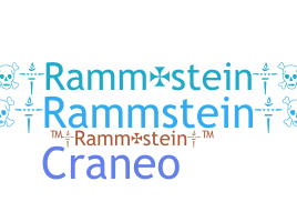 ニックネーム - rammstein