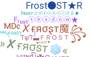 ニックネーム - Frost