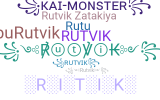 ニックネーム - Rutvik