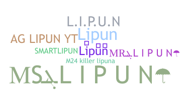 ニックネーム - lipun