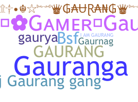 ニックネーム - Gaurang