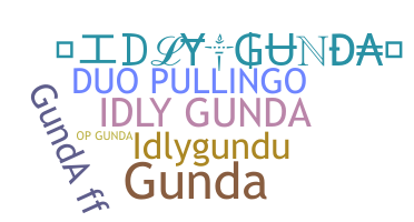 ニックネーム - IdlyGunda