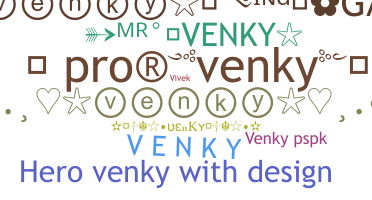 ニックネーム - Venky