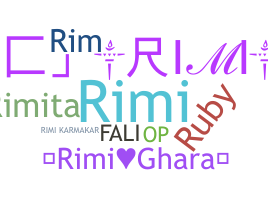 ニックネーム - rimi